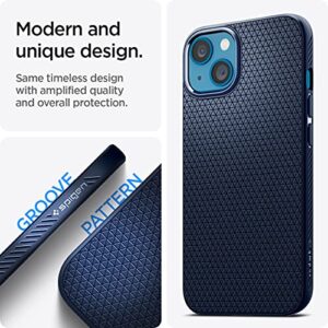 Spigen Liquid Air Armor Designed for iPhone 13 Case (2021) - Navy Blue