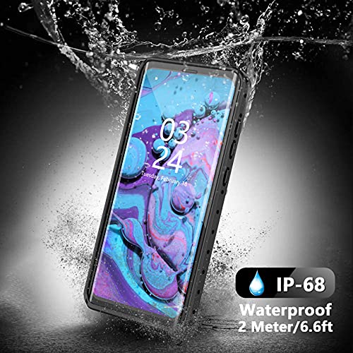 ANTSHARE for Samsung Galaxy S20 Case Waterproof, Built-in Screen Protector Heavy Duty Full Body Protective Shockproof Dustproof IP68 Underwater Clear Phone Case for Galaxy S20 6.2 inch