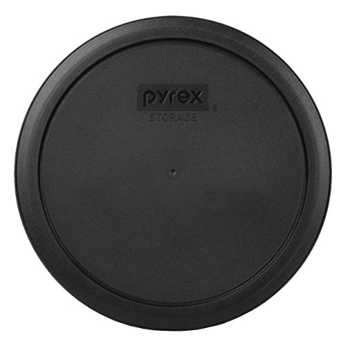 Pyrex (2 7203 Glass Bowls & (2) 7402-PC Black Lids