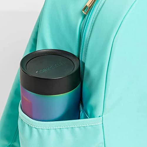 Corkcicle Commuter Cup Insulated Stainless Steel Spill Proof Travel Coffee Mug Keeps Beverages Cold for 9 Hours and Hot for 3 Hours, Perfect for Mother's Day, Dragonfly, 17 oz