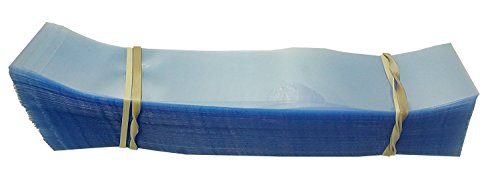 190 x 28 mm Clear Perforated Shrink Band for Tubs, Deli Containers, Large Canisters and More. [Compatible Diameter Range: 4 1/4” – 4 11/16"] - Bundle of 50