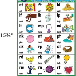 Teacher Created Resources Pete The Cat® Phonics Small Poster Pack (EP62003)