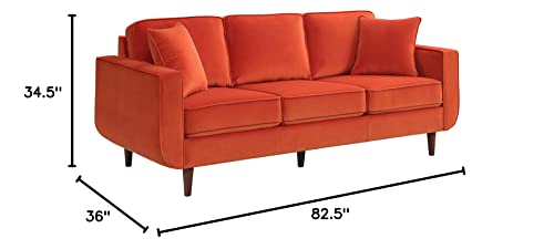 Lexicon Mapleton Living Room Sofa, Orange