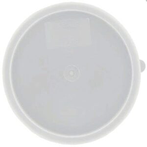 prolon bl008 natural white 6/8 qt. food storage container lid