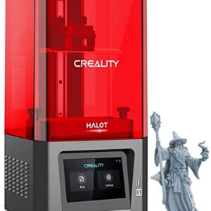 Creality Official HALOT-ONE (CL-60) Resin 3D Printer with Precise Intergral Light Source, WiFi Control and Fast Printing,Dual Cooling & Filtering System, Assembled Out of The Box