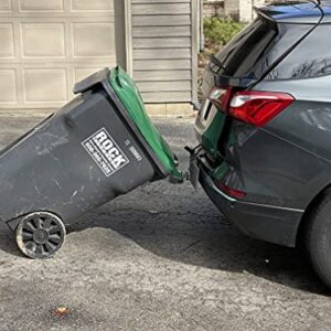 Garbage Commander Bumper Mounted MT Wheeled Trash Can Hauling Hitch