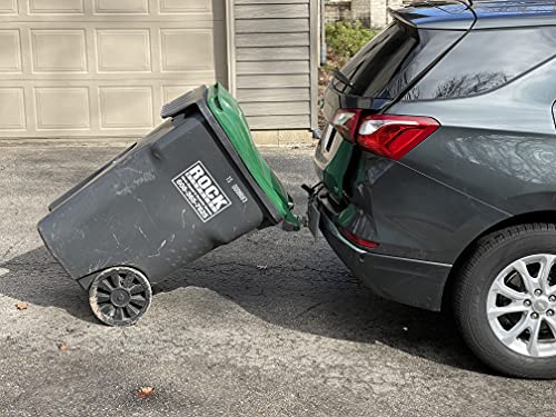 Garbage Commander Bumper Mounted MT Wheeled Trash Can Hauling Hitch