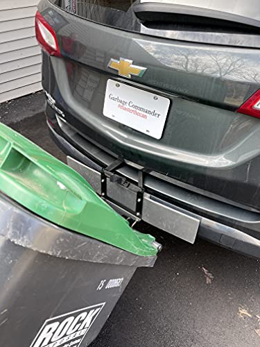 Garbage Commander Bumper Mounted MT Wheeled Trash Can Hauling Hitch