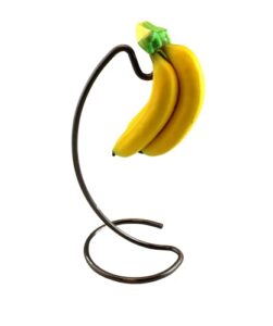 dependable industries inc. essentials banana tree holders ripen fruit evenly prevents bruising & spoiling (copper finish)