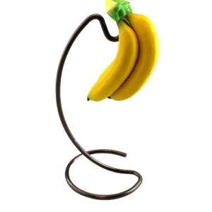 Dependable Industries inc. Essentials Banana Tree Holders Ripen Fruit Evenly Prevents Bruising & Spoiling (copper finish)