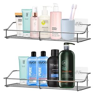 yyjop shower caddy 2 pack no drilling shower organizer stainless steel shower shelf for bathroom kitchen