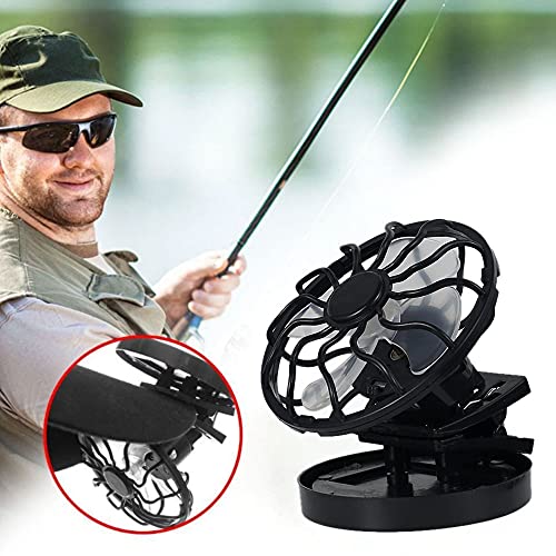 Summer Portable Mini Solar Powered Clip Fan Clip-on Table Travel Mini Air Cooler for Mountain Climbing, Camps And Wilderness Survival