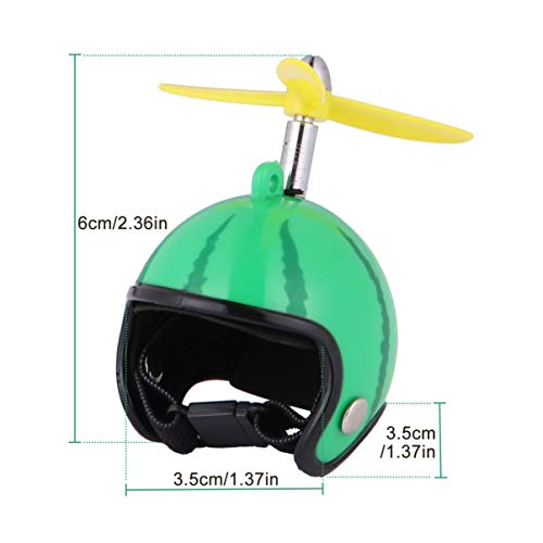 POPETPOP Chicken Helmet- Bird Toy Head Protection Helmet Bird Hat Headwear Suitable for Parrot Small Hens, Ducks and Other Poultry Funny Pet Safety Helmet Costumes Accessories