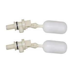 1/2 inch float ball valve ,water float valve for automatic livestock waterer bowl, horse goat dog water trough ,pool, aquariums(2 pack)