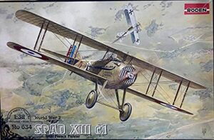 roden 634 - 1/32 - spad xiiic1 (early) scale plastic model kit aircraft