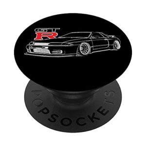 jdm car line art r32 popsockets popgrip: swappable grip for phones & tablets