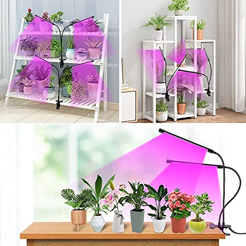 Hawanik LED Grow Lights for Indoor Plants 2-Pack