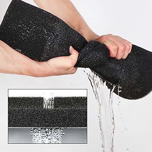 SHUNTING Filter Foam Sponges,Filter Media Pad,Filter Sponge, Cut-to-Size Foam for Aquarium Fish Tank 19.6"x19.6"x1.57"(25PPI)