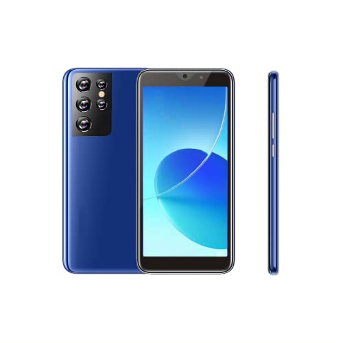 aderroo Unlocked Cell Phone, N25，Android Smartphone，Dual SIM Card，5.75-inch IPS Full-Screen，1GB RAM，8GB ROM，Front and Rear Cameras，Supports The SIM Card 3GWCDMA：850/2100MHZ(Blue)