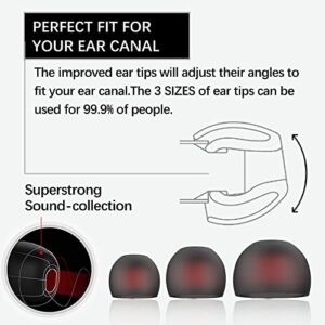 KASOTT SoundMaster Pro V1 - Gaming Earphones with Dual Audio Drivers,Battle Buds,in-Line Mic with Mute and Volume Control, Compatible with Xbox Series,Xbox One,PS5,PS4,Switch,Pc with 3.5mm (Red)