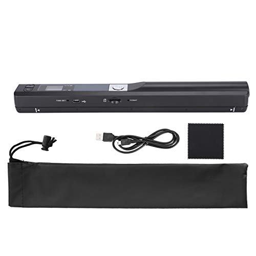 Portable Document Scanner, Document Wand Scanner Portable Handheld Scanner Hand Scanner for Business Photo Picture Receipts Books