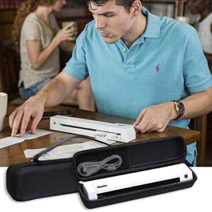 Aproca Hard Carrying Travel Storage Case, for Brother DS-640 / DS-740D / Doxie Go SE Mobile Document Scanner