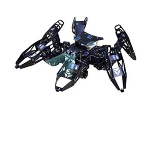 spider robot six-legged robot kit, secondary development kit bracket graphical programming spider bionic gifts coding robotics ( color : profession finished )