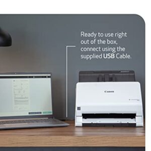 Canon imageFORMULA R30 Office Document Scanner, Auto Document Feeder and Duplex Scanning, Plug-and-Scan Capability, No Software Installation Required