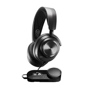 steelseries arctis nova pro wireless xbox multi-system gaming headset - premium hi-fi drivers - active noise cancellation infinity power system - stealth mic - xbox, pc, ps5, ps4, switch, mobile