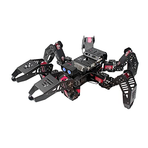 Smart Robot Six-Legged Robot Kit, Secondary Developme Spider Robott Secondary Development Kit, Programmable Spider Bionic Robotionic Gifts Robot Toys (Color : Spiderbot Standard)