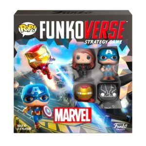 funkoverse: marvel 100 4-pack (styles may vary)