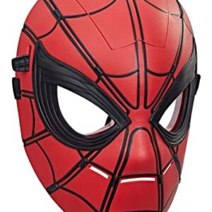 Spider-Man Marvel Glow FX Mask Electronic Wearable Toy with Light-Up Moving Eyes for Role Play, for Kids Ages 5 and Up