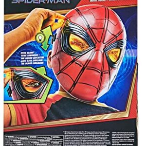 Spider-Man Marvel Glow FX Mask Electronic Wearable Toy with Light-Up Moving Eyes for Role Play, for Kids Ages 5 and Up