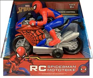xvb spiderman moto bike remote control