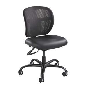 safco 3397bv chair, 26d x 26w x 37h, black vinyl