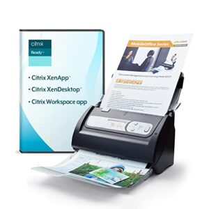 plustek smartoffice ps286 plus document scanner for pc and mac, twain support and citrix ready