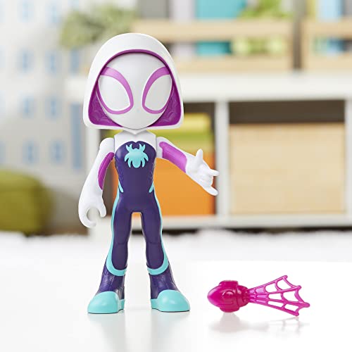 Hasbro Marvel Spidey and His Amazing Friends Supersized Ghost-Spider Action Figure, Preschool Super Hero Toy, Kids Ages 3 and Up