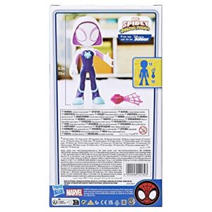 Hasbro Marvel Spidey and His Amazing Friends Supersized Ghost-Spider Action Figure, Preschool Super Hero Toy, Kids Ages 3 and Up