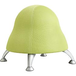 safco products 4755gs runtz ball chair, green apple, anti-burst exercise ball, active seating