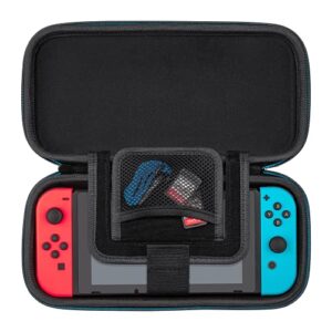 PDP Gaming Officially Licensed Switch Pull-N-Go Travel Case - Mario - Semi-Hardshell Protection - Protective PU Leather - Holds 14 Games & Controller - Works with Switch OLED & Lite - Perfect for Kids