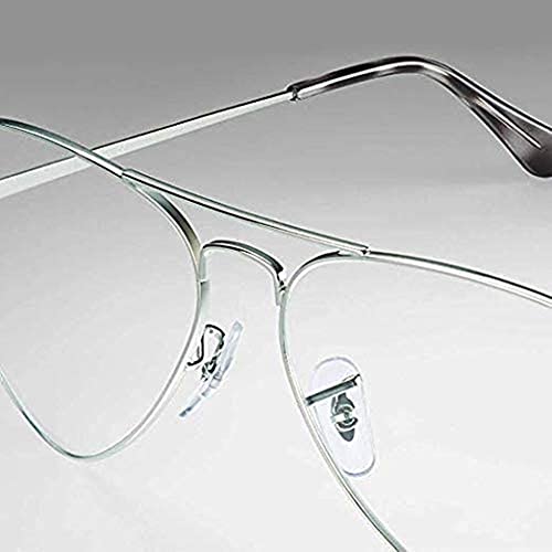 Sunglass Nose Pads,BEHLINE Replacement Clip-on Eyeglasses Nose Piece Soft Glasses Nose Bridge Pads Anti-Slip Nose Guards Repair Kits Parts for Sunglass/Eyeglass and Eyewear Frames(Clear)