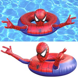 pool float super heroes tube pool inflatable water toys fun summer gift