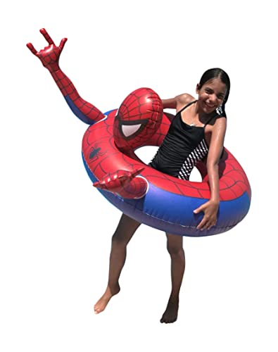 Pool Float Super Heroes Tube Pool Inflatable Water Toys Fun Summer Gift