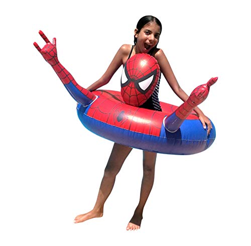 Pool Float Super Heroes Tube Pool Inflatable Water Toys Fun Summer Gift