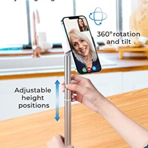 Cooper ChatStand, Height Adjustable Cell Phone Stand for Desk | Cell Phone Holder, Desk Phone Stand for Recording, iPhone Stand for Desk Accessories, iPhone Holder for Desk, Phone Holder Stand Office