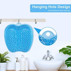 HONYIN Foot Scrubber for Use in Shower, XL Size Larger Shower Foot Scrubber Mat with Non-Slip Suction Cups- Cleans, Exfoliates & Massages Your Feet, Improve Circulation & Soothe Achy Feet