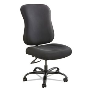safco 3590bl optimus high back big & tall chair 400-lb. capacity black fabric