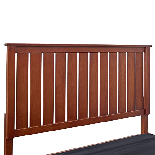 Classic Brands Glendale Walnut Color Wood Bed, Full