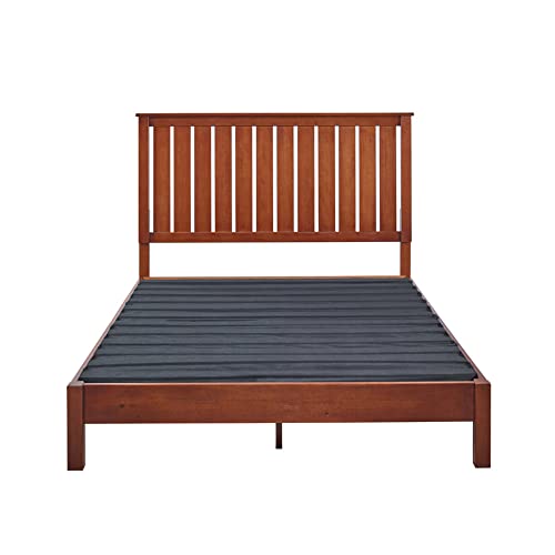 Classic Brands Glendale Walnut Color Wood Bed, Full