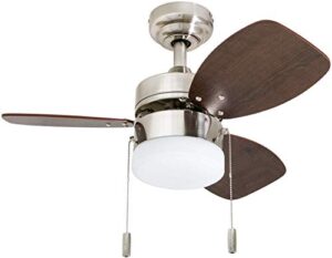 honeywell ceiling fans ocean breeze, 30 inches, contemporary led light kit